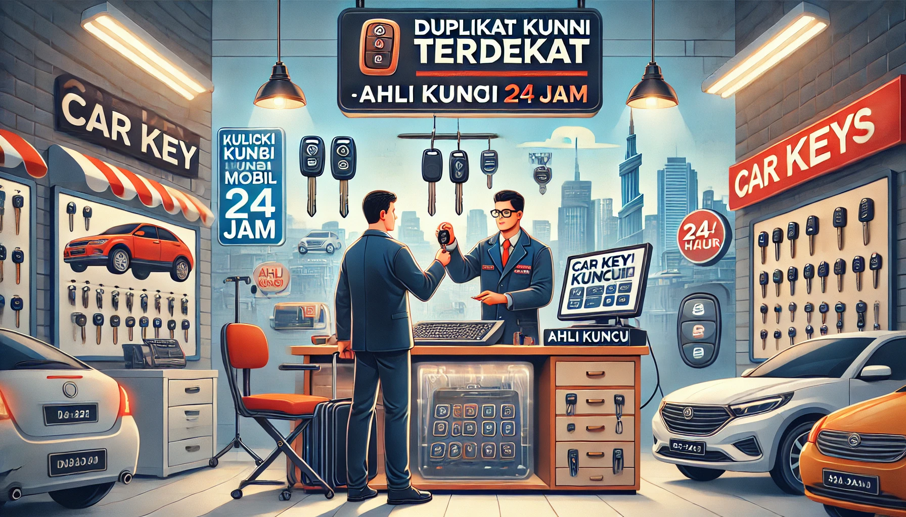 Duplikat Kunci Mobil Terdekat | Ahli Kunci 24 Jam