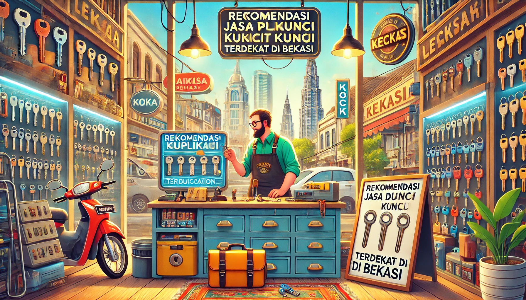 Rekomendasi Jasa Duplikat Kunci Terdekat di Bekasi