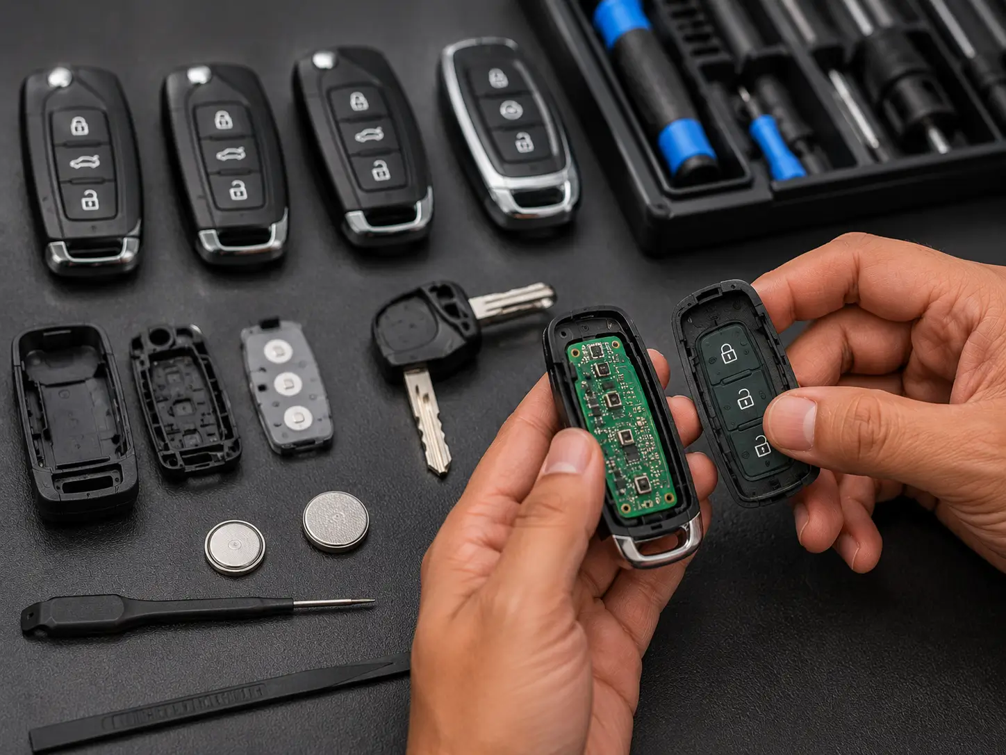 Service remote mobil immobilizer