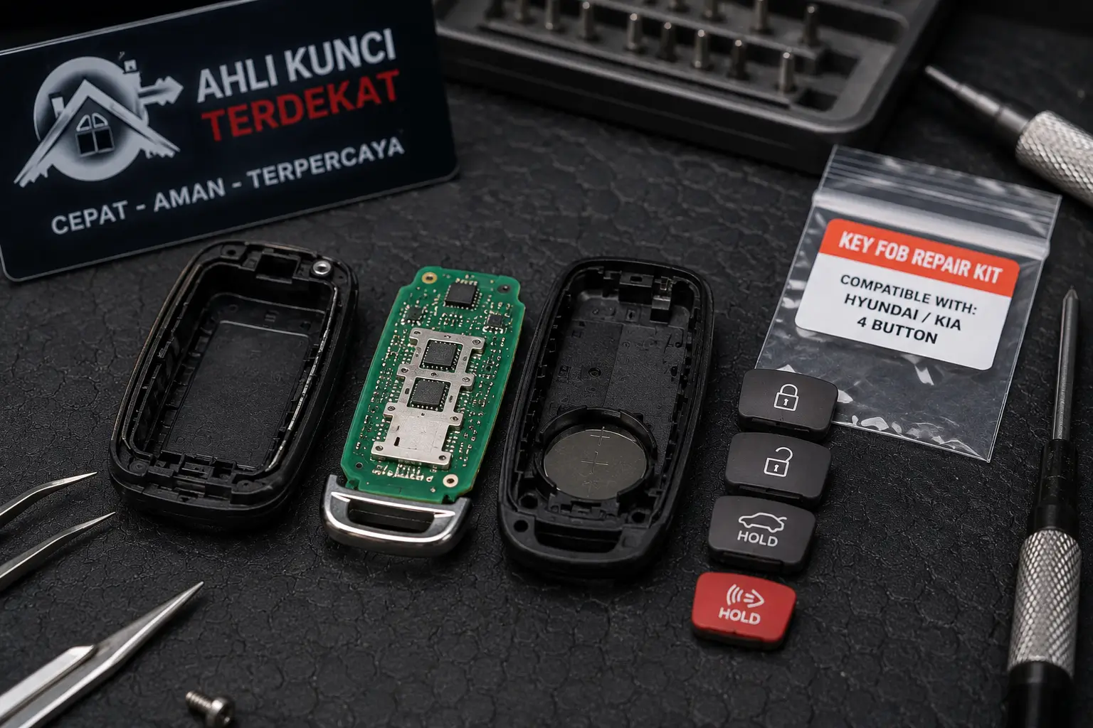 Penggantian Casing dan Tombol Remote