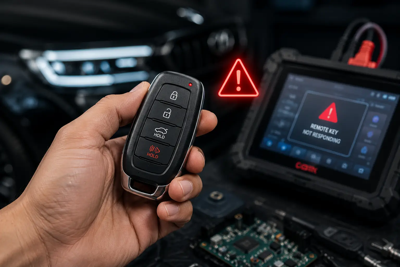 Remote Mobil Tidak Berfungsi