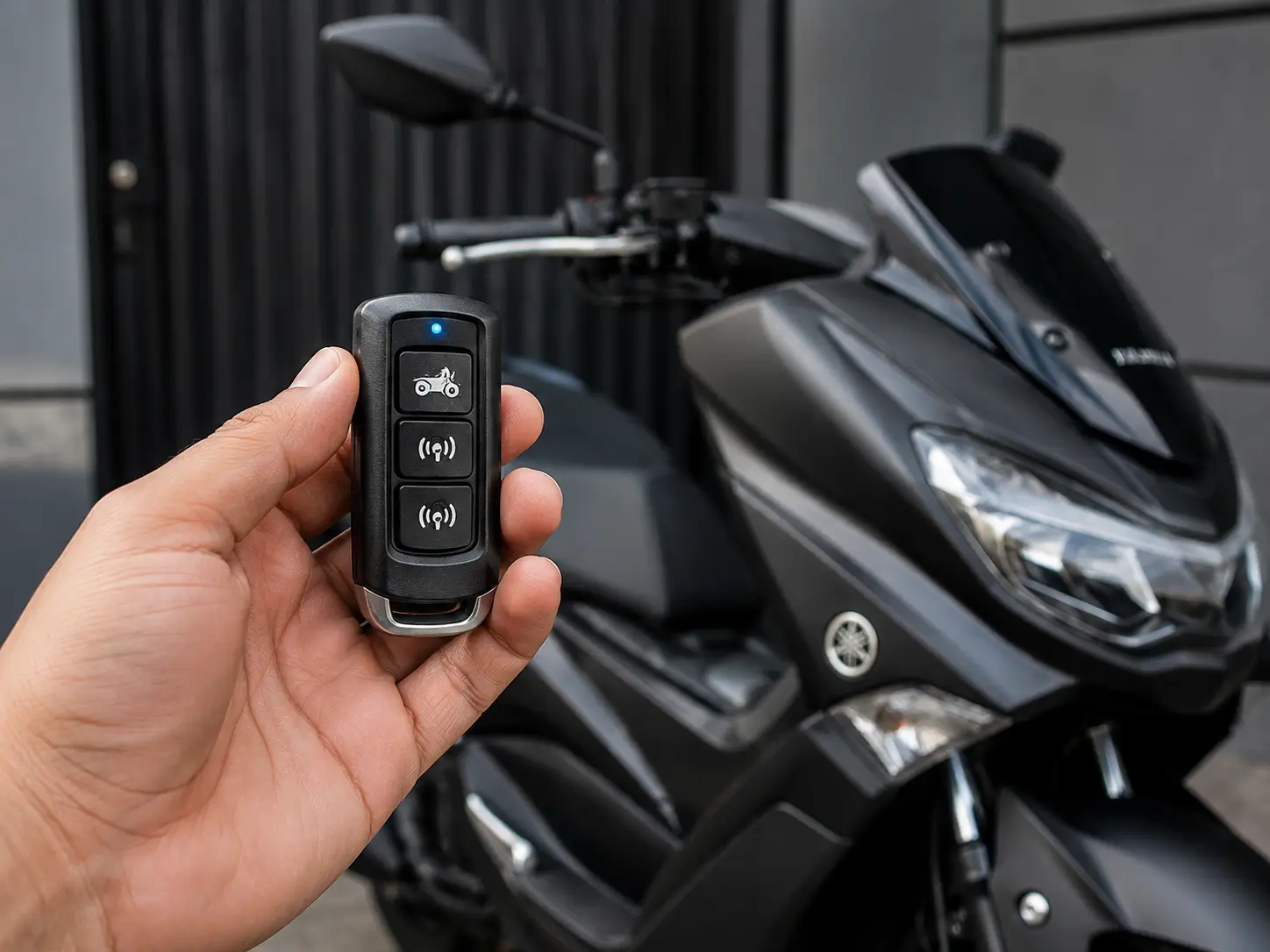 Layanan smart key dan keyless motor