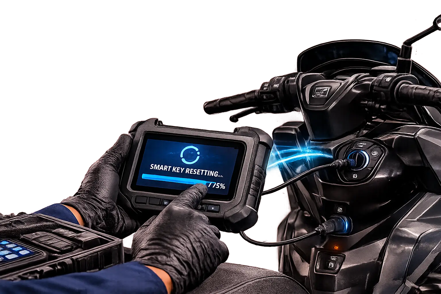 Reset Sistem Keyless Motor