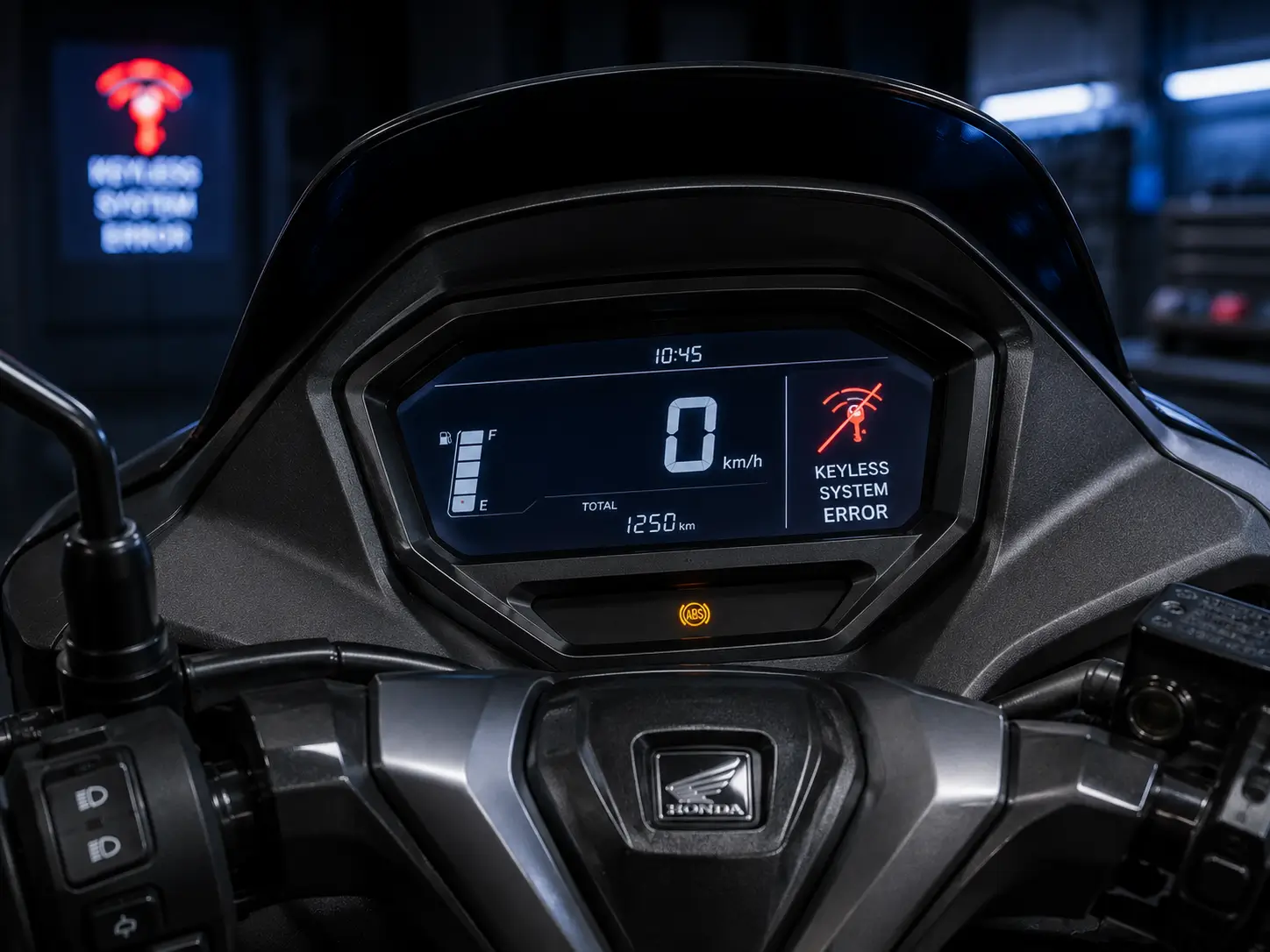 Motor Tidak Bisa Menyala Karena Keyless Error