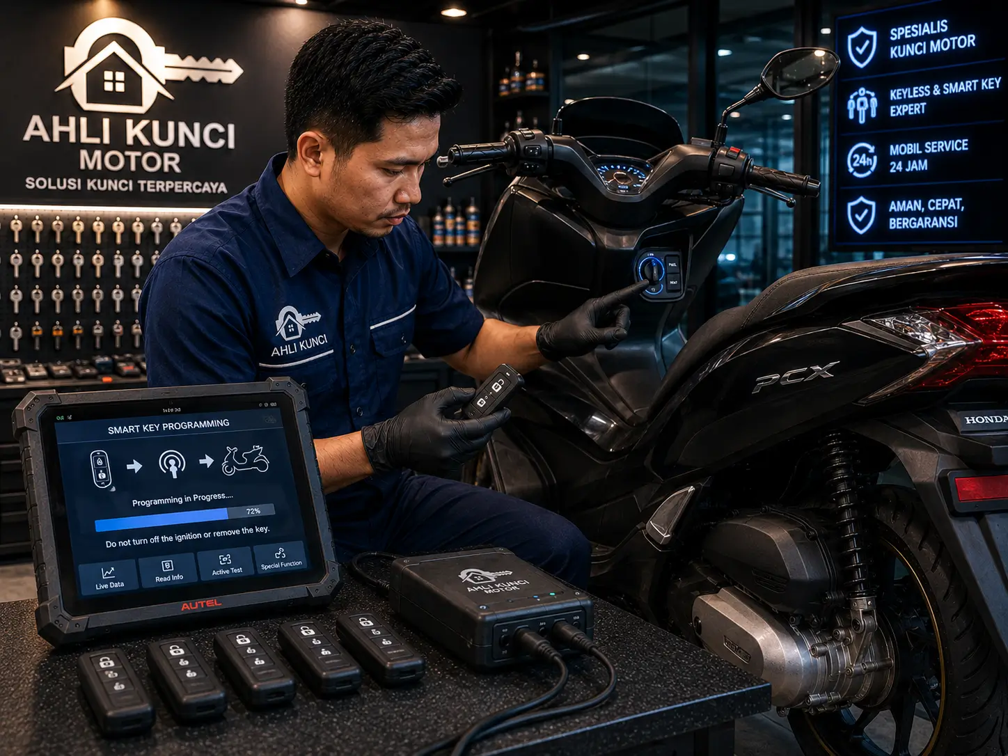 Pemrograman Smart Key Baru