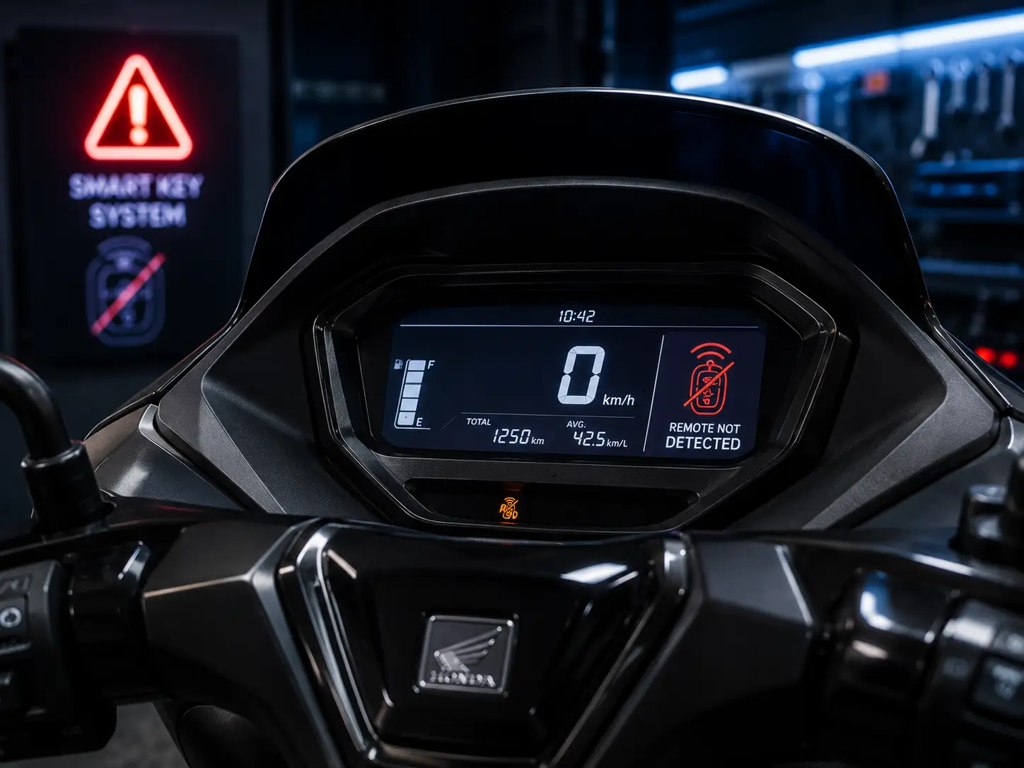 Remote Keyless Tidak Terdeteksi