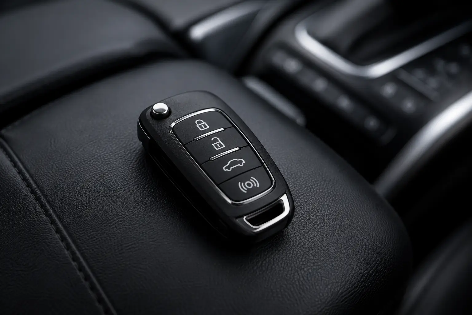 Remote mobil tertinggal di dalam mobil