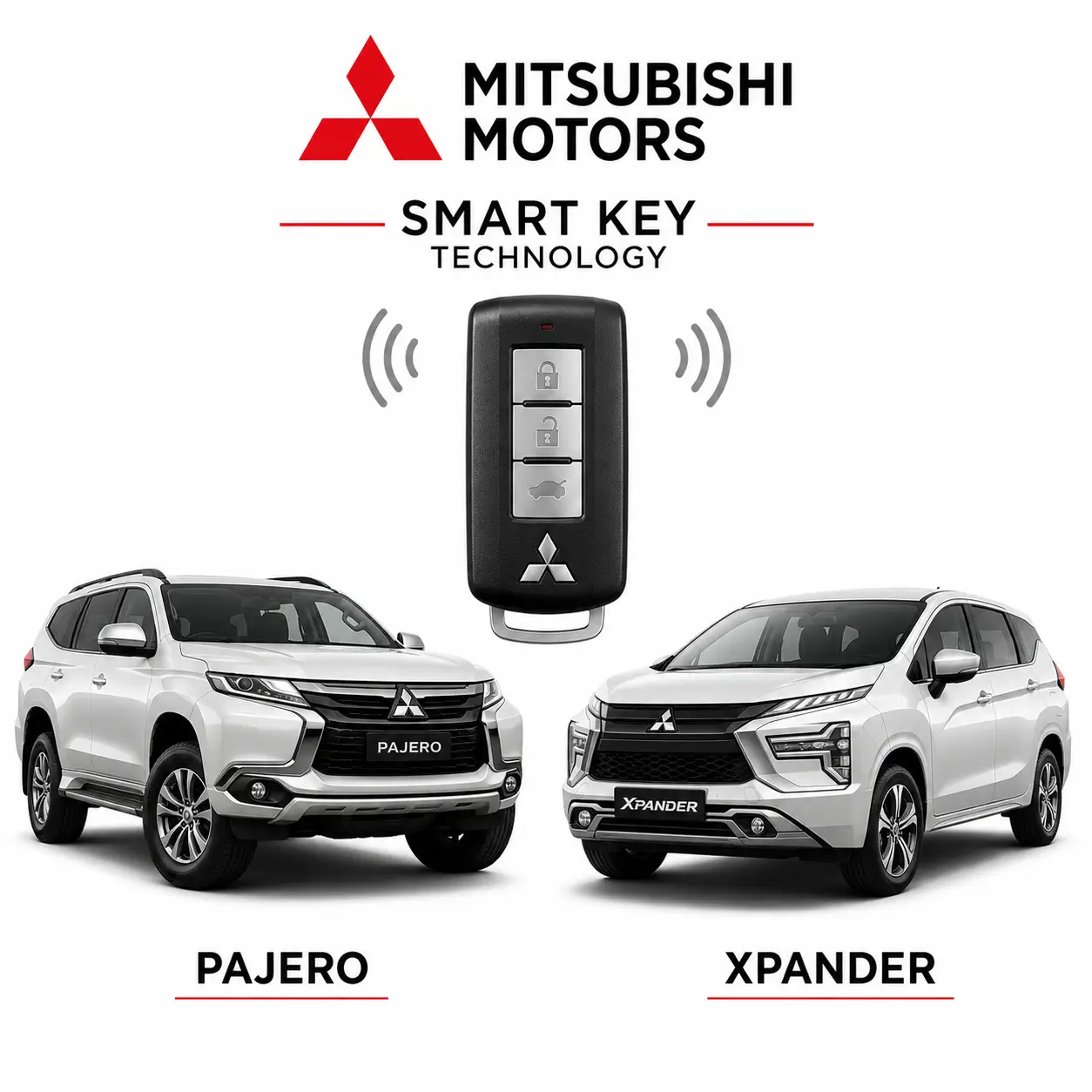 Smart Key Mitsubishi